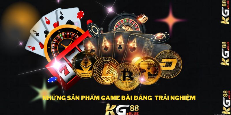 Những game bài đang để người chơi trải nghiệm tại KG88